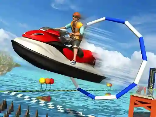 Žaidimas Super Jet Ski Race Stunt internete