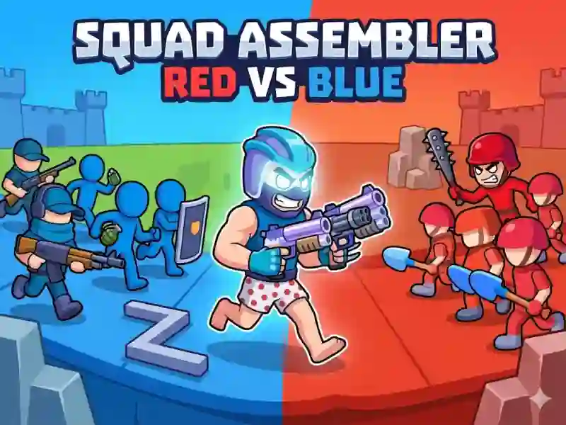 Žaidimas Squad Assembler Red Vs Blue internete