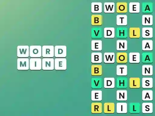 Žaidimas Word Mine internete