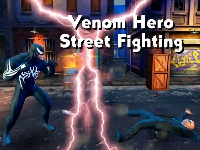 Žaidimas Venom Hero Street Fighting internete