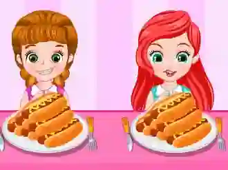 Žaidimas Princess Hotdog Eating Contest internete