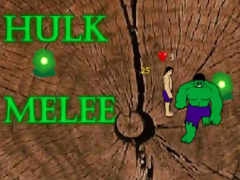 Žaidimas Hulk Melee internete
