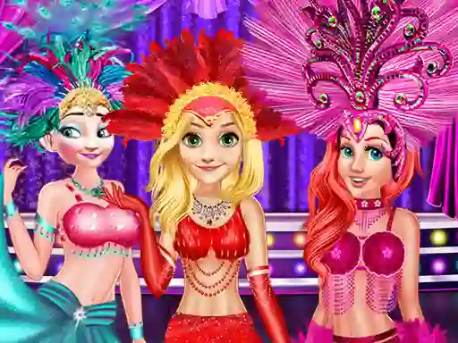 Žaidimas Princess As Los Vegas Showgirls internete