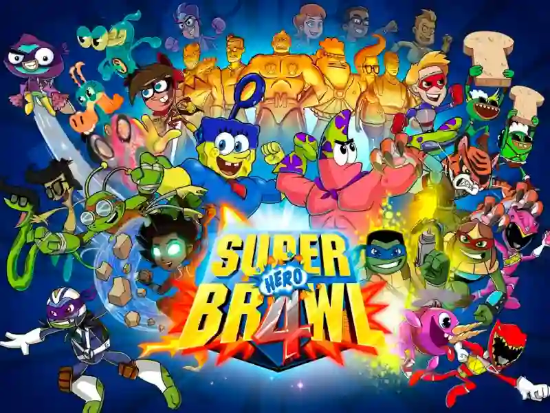 Žaidimas Super Hero Brawl 4 internete