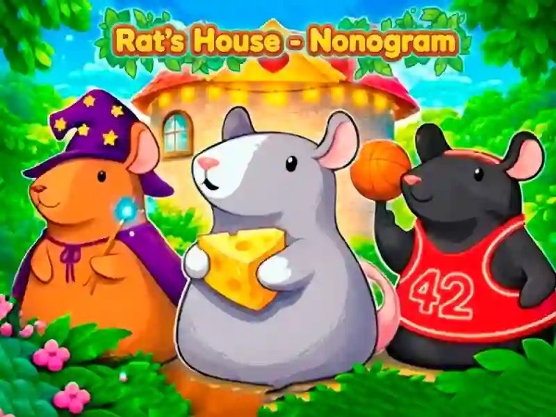 Žaidimas Rat's House - Nonogram internete
