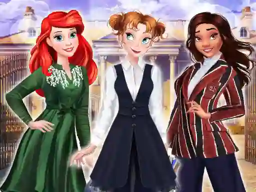 Žaidimas Back To School: Princess Preppy Style internete