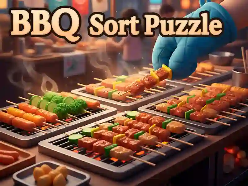 Žaidimas BBQ Sort Puzzle internete