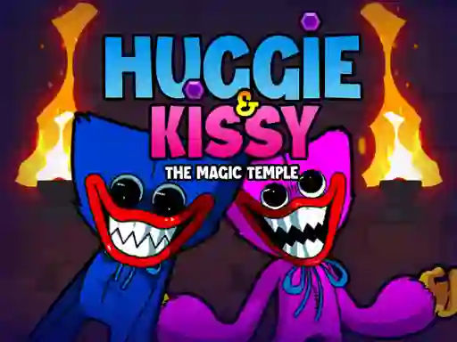 Žaidimas Huggie & Kissy The Magic Temple internete