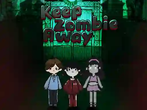 Žaidimas Keep Zombie Away internete