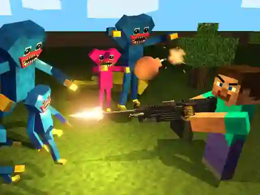 Žaidimas Mine Shooter: Huggy's Attack internete