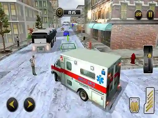 Žaidimas Modern city ambulance simulator internete