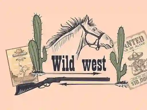 Žaidimas Wild Wild West Memory internete