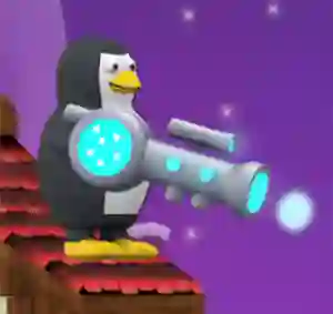 Žaidimas Penguin vs Snowmen internete