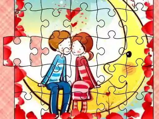 Žaidimas Loving Couple Jigsaw internete