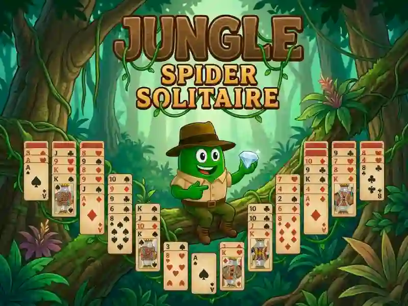 Žaidimas Jungle Spider Solitaire internete