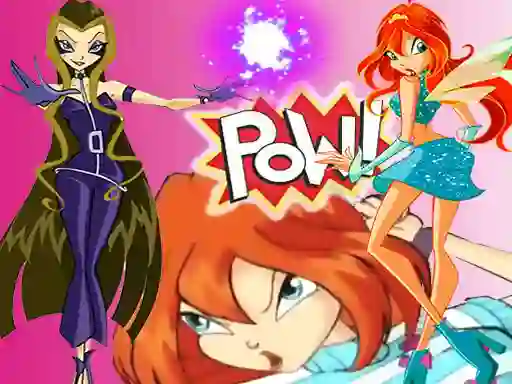 Žaidimas Winx: Witch Darcy attacks internete
