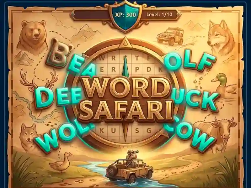 Žaidimas WordSafari internete