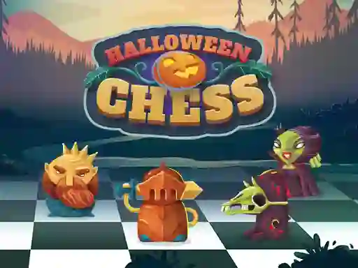 Žaidimas Halloween Chess internete
