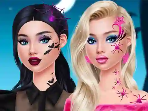 Žaidimas Pop Culture Halloween Makeup internete