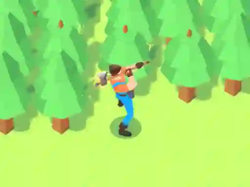 Žaidimas Idle Lumberjack 3D internete