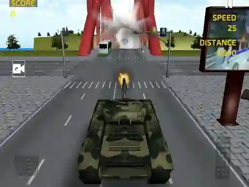 Žaidimas Army Tank Driving Simulation internete