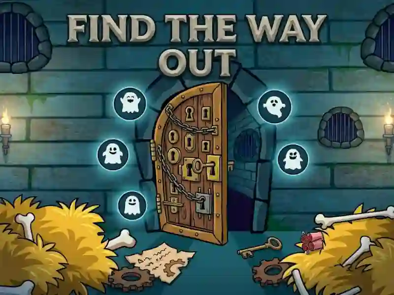 Žaidimas Find the Way Out internete