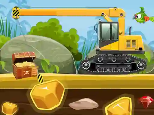 Žaidimas Gold Truck Crane internete