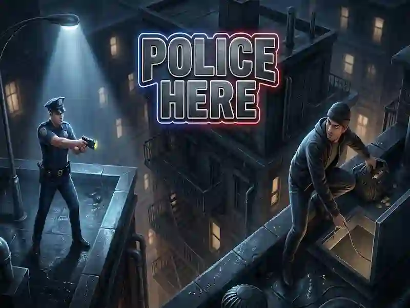 Žaidimas Police Here internete