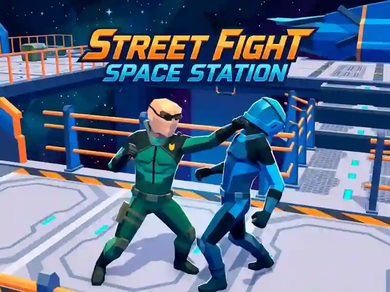 Žaidimas Street Fight Space Station internete