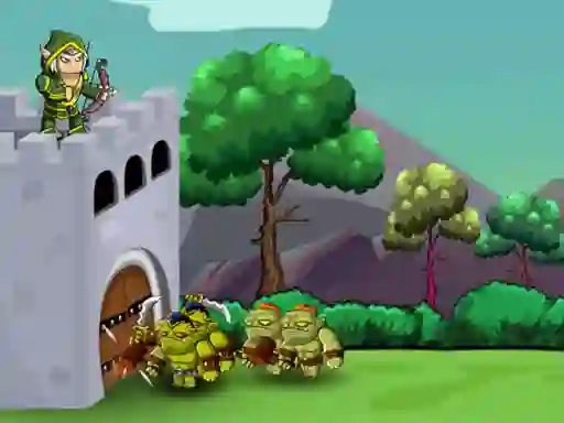 Žaidimas  Mutant Orc Invasion internete
