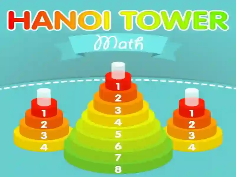 Žaidimas Tower of Hanoi internete
