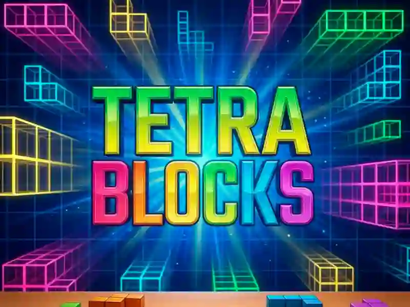 Žaidimas Tetra Blocks internete
