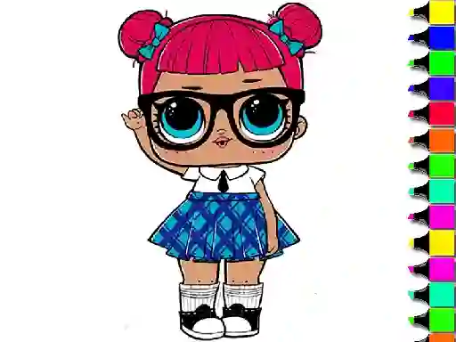 Žaidimas Easy Kids Coloring Lol internete