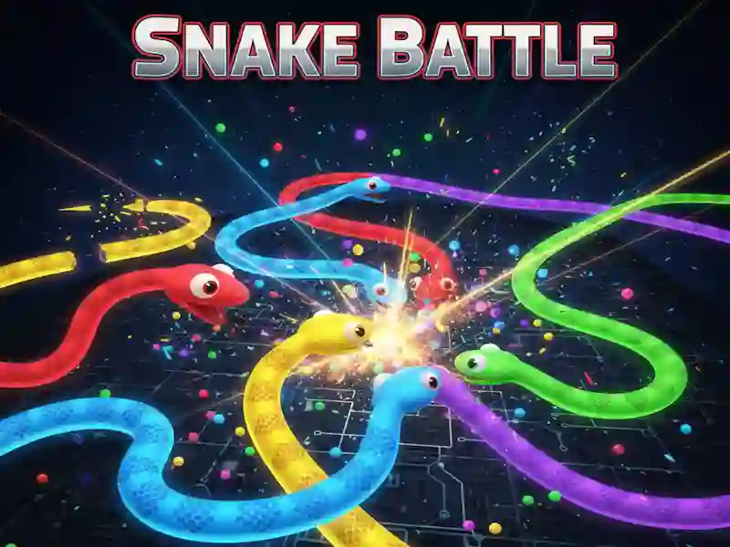 Žaidimas Snake Battle internete