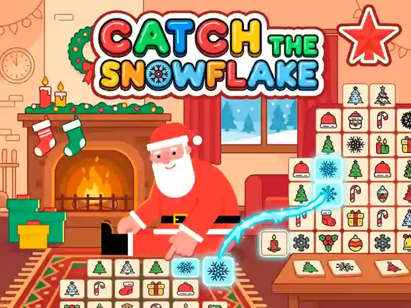 Žaidimas Catch The Snowflake internete
