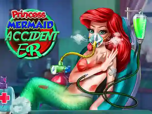 Žaidimas Princess Mermaid Accident ER internete