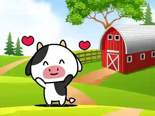 Žaidimas Cartoon Farm Spot The Difference internete