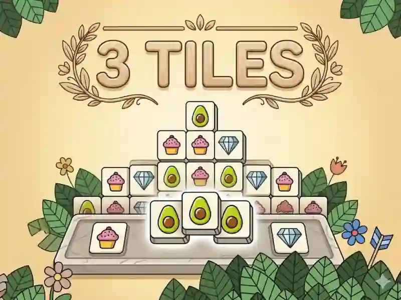 Žaidimas 3 Tiles internete