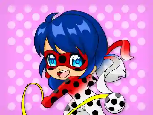 Žaidimas Chibi Dottedgirl Coloring Book internete