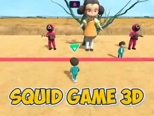 Žaidimas Squid Game 3D internete