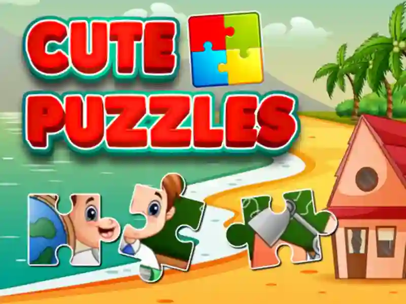 Žaidimas Cute Puzzles internete