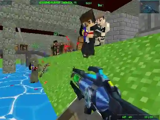 Žaidimas GunGame Paintball Wars internete