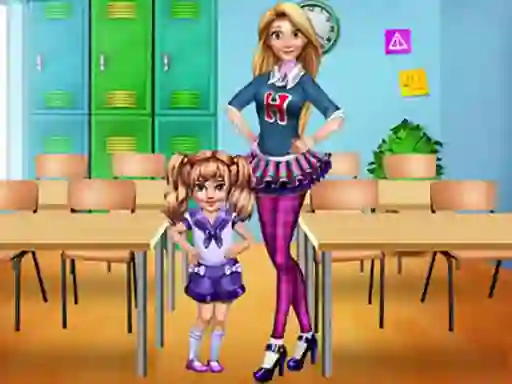Žaidimas First Day Of School Preps internete