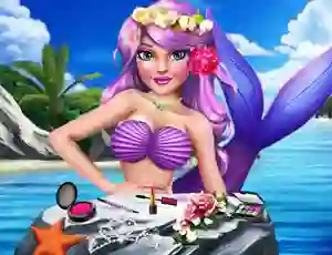 Žaidimas Princess Mermaid Makeup Style internete