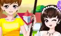 Žaidimas Romantic Spring Couple internete