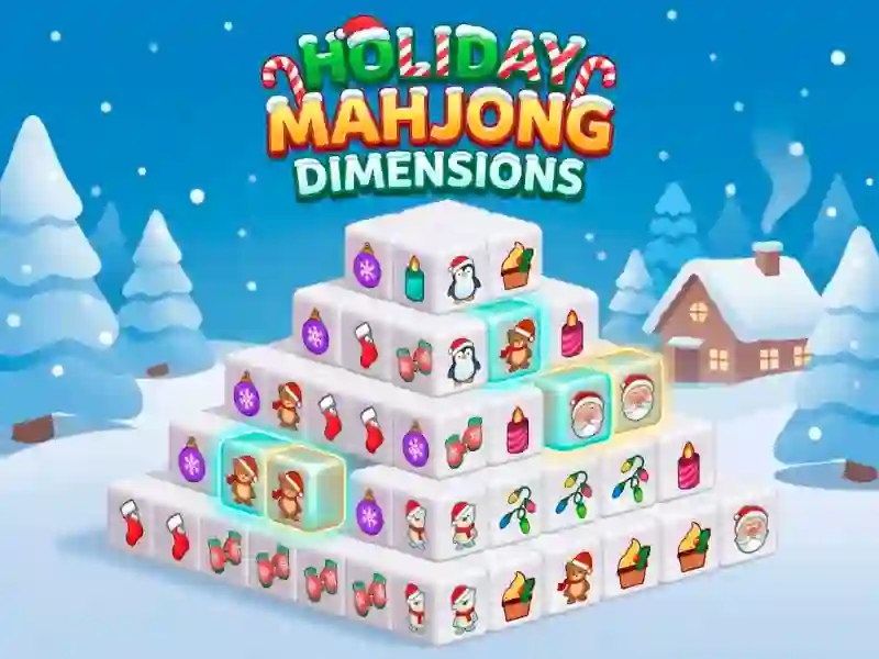 Žaidimas Holiday Mahjong Dimensions internete