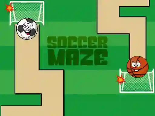 Žaidimas Soccer Maze internete
