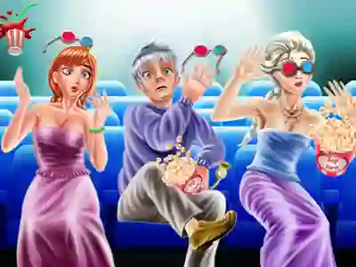 Žaidimas Ice Family Movie Night internete