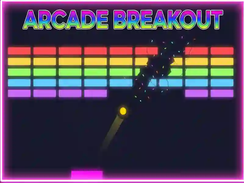 Žaidimas Arcade Breakout internete