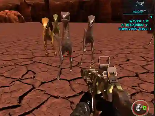Žaidimas Dinosaurs Survival Active Vulcan internete